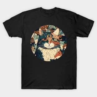 Splash Art Cat - Gifts for Cat lovers - Cute Cats T-Shirt